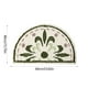thumbnail image 3 of Tapete Semicircular Absorbente para Baño, Alfombra Gruesa Antideslizante para Entrada de Baño o Aseo., 3 of 6
