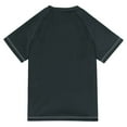 thumbnail image 6 of FORMRS Boys Rash Guard Short Sleeves Swim Shirt Quick Dry UPF 50+ Sun Protection, Sizes 3-12T, Forest Mushroom, 6 of 6