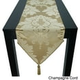 thumbnail image 3 of Sherry Kline  Elmira Table Runner Champagne w/ Gimp 12 x 72, 3 of 4