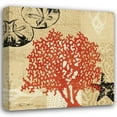 thumbnail image 1 of Tandi Venter 26x26 Gallery Wrapped Canvas Wall Art Titled - Coral Impressions IV, 1 of 4