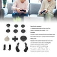 thumbnail image 3 of Metal  Thumbsticks Joysticks Replacement Kit, Replacement Thumbsticks Kit With 4 Metal Back Buttons, Hard EVA Accessory Case, For Elite Series 2, 3 of 8