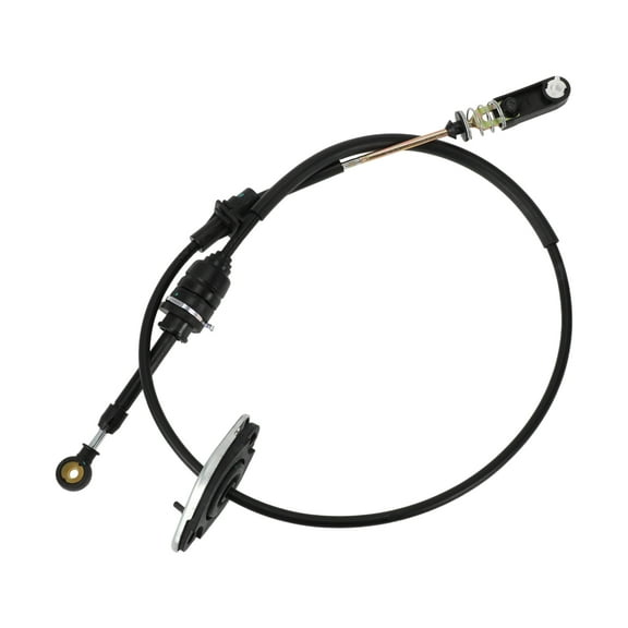 Unique Bargains Automatic Transmission Gear Shifter Cable for Jeep Wrangler 2007-2010 Auto Trans Gear Shift Control Lever Cable No.52060164AC/52060164AD Metal Black