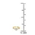 thumbnail image 3 of AoneJewelry 1.00 Carat Natural Diamond Crafted In 18K Solid Rose White and Yellow Gold Halo Engagement Ring Women, 3 of 5