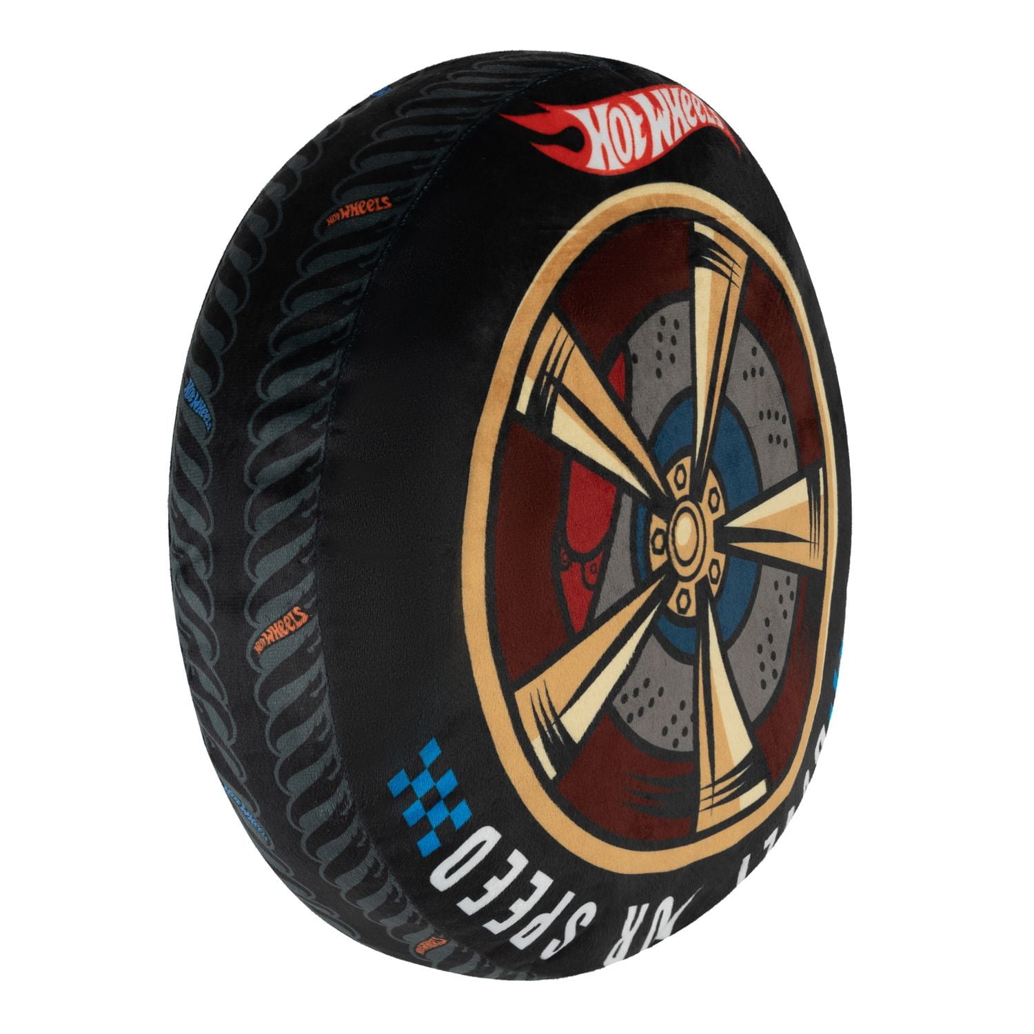 Hot Wheels "Burning Rubber" Cuddle Pillow, Hot Wheels Cuddle Pillow