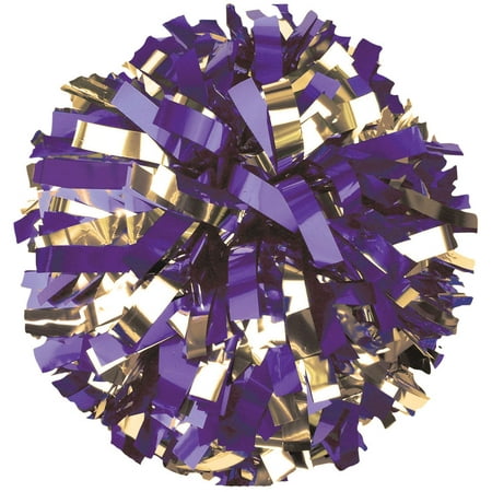 1 In-stock 2 Color Metallic Youth Pom (Sold Individually)