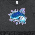 thumbnail image 4 of Inktastic Cute Whale Shark Girls Toddler Dress, 4 of 5
