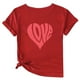 thumbnail image 1 of Camisetas de Manga Corta para Mujeres, Camiseta de Cuello Redondo Impresa de Moda, Primavera Y Verano Casual, 1 of 1