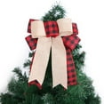 thumbnail image 1 of CNKOO Christmas Tree Decorations Christmas Bow Ornaments 1PC, 1 of 3