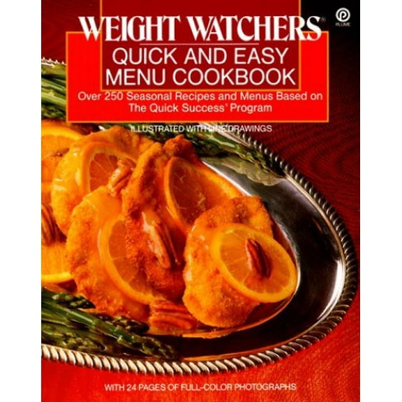 Pre-Owned Weight Watchers Quick and Easy Menu Cookbook (Mass Market Paperback) 0452264758 9780452264755