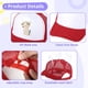 thumbnail image 4 of 6 gorras de camionero con impresión en blanco, gorras de béisbol de malla de poliéster, gorras de béisbol de malla unisex ajustables con cierre a presión, gorras de malla de camionero de verano para h, 4 of 6