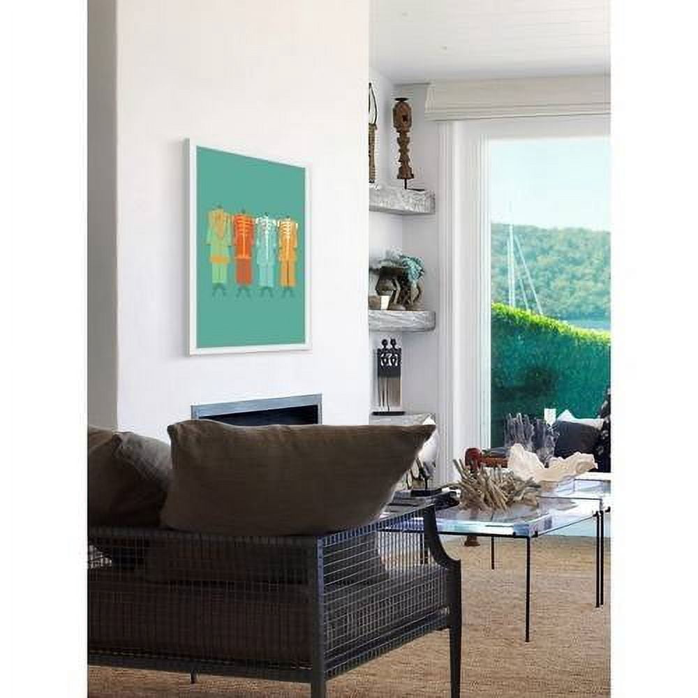 "Peppers" Framed Painting Print
