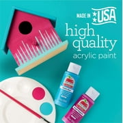 Apple Barrel Acrylic Craft Paint, Matte Finish, Jet Black, 2 fl oz