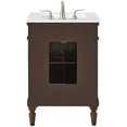 thumbnail image 3 of Elegant Kitchen and Bath 24 inch Single Bathroom vanity in Antique White, 3 of 7