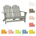 thumbnail image 3 of vidaXL 2-Seater Patio Adirondack Chair Solid Wood Fir Blue, 3 of 61