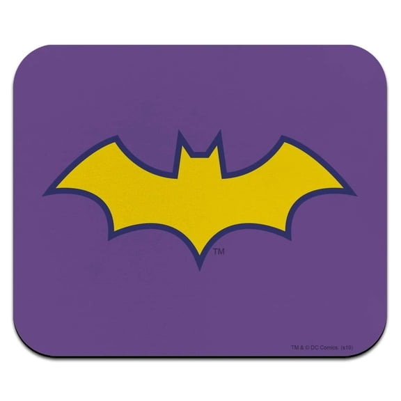 Batman Batgirl Logo Low Profile Thin Mouse Pad Mousepad
