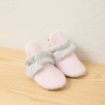 thumbnail image 4 of HsdsBebe Baby Girls Boys Cotton Boots Newborn Winter Cozy Fleece Booties Infant Socks Shoes for 0-18 Months, 4 of 8