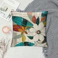 thumbnail image 2 of Pillow Cover,1950'S Mid Century Modern Throw Pillow Case Modern Cushion Cover Square Pillowcase Decoration for Sofa Bed Chair Car 18 X 18 Inch, 2 of 5