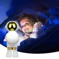thumbnail image 5 of Ganfancp Astronauta Altavoz Bluetooth Inalámbrico Colorida Luz Nocturna Mini Altavoz Portátil Pequeño Adorno Rebajas Hoy Liquidación 1X Audio + 1X Manual + 1X Cable de Carga, 5 of 5