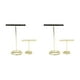 thumbnail image 1 of Qarigey De soporte para pendientes y pendientes, estante delicado, anillo multifuncional, organizador de moda, decoración de joyería para el Rejilla plana en forma de T 2piezas, 1 of 6