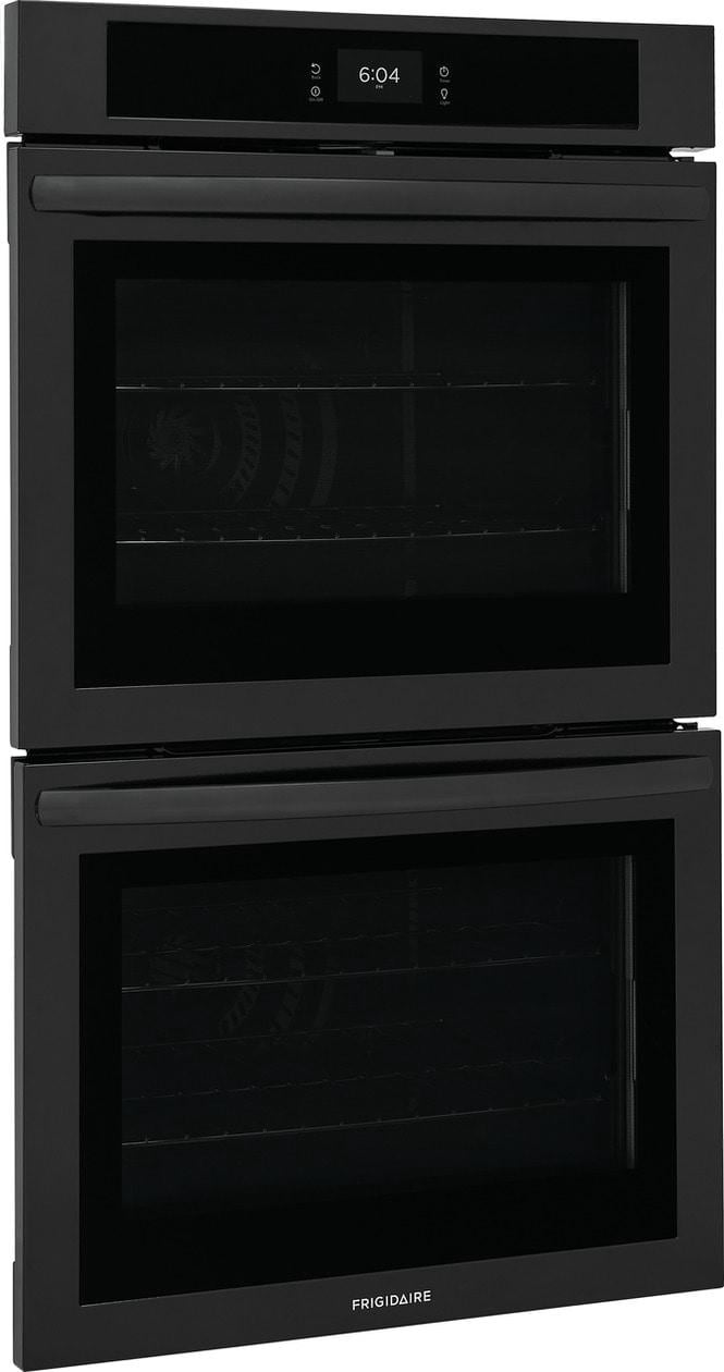 Frigidaire FCWD3027AB 30 inch Black Built-In Double Electric Convection Wall Oven