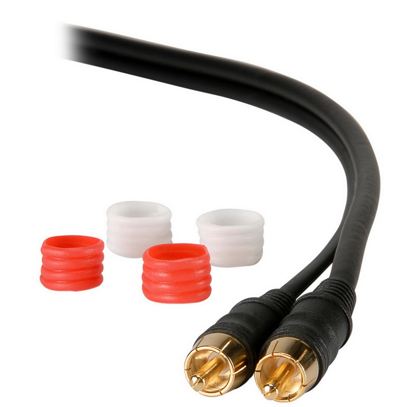 Wired Home DC25 Double RCA Audio/Video Cable 25 ft.