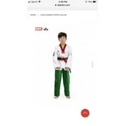 Marvel Dao Do Huk Poom Collar Taekwondo Dobok Size 2 NEW