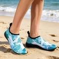 thumbnail image 2 of LTTVQM Water Shoes for Women Men Quick Dry Barefoot Aqua Socks for Beach Swim Surf Yoga Pool Trendy Breathable Workout Slip on Shoes Green 37(US-6.5), 2 of 4