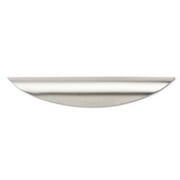 Alera Valencia Series Optional Drawer Pulls,6 1/2w x 3/4d x 1h, Silver, 2/Set