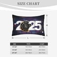 thumbnail image 4 of Honeii 2025 Happy New Year 4 Pattern Decorative Throw Pillow Case - Elevate Your Couch, Sofa, or Bed with Stylish Home Decor-16"x24", 4 of 6