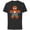 Black, variant on Marvel Spider-Man Toon Holiday Gingerbread Man Cookie - Short Sleeve Cotton T-Shirt for Adults - Customized-Red