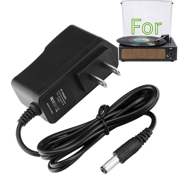 K-MAINS 5V 1A Power Adapter Comaptible With Wockoder Crosley Victrola Record Player Speaker