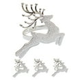 thumbnail image 4 of UPOUART Set of 4 Reindeer Napkin Elegant Alloy Table Decor for Holiday Dinners and Picnics, 4 of 8