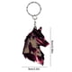 thumbnail image 4 of Llavero de lobo de la meseta, llavero de lobo de la meseta, decoración de lobo de la meseta, llavero de lobo de regalo, decoración de llaves, 4 of 6