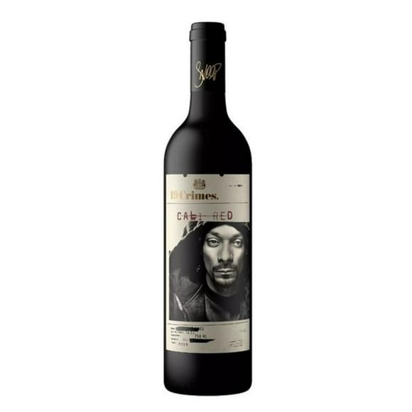 Pack de 12 Vino Tinto 19 Crimes Snoop Dogg Cali Red 750 ml