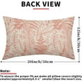 thumbnail image 3 of Coral Leaf Plant Lumbar Pillow Covers 12X20 Inch Herbs Botanical Fern Vintage Leaves Floral Decorative Pillow Cases Set of 2 Throw Pillows Farmhouse Home Decor for Sofa Couch Cushion Outdoor, 3 of 6