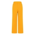 thumbnail image 5 of LEBONYARD Women's Wide Leg Trousers,Womens Trouser Pants,Womens Cropped Pants Gradient Summer Beach Pants Crop Wide Leg Pants Loose Yoga with Pockets Orange S, 5 of 5