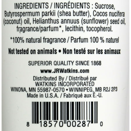 JR Watkins Pomegranate & Acai Sugar & Shea Body Scrub, 8 Oz