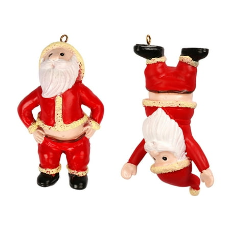 

MEGAWHEELS Playful Christmas Man Pendant Naked Butt Garden Resin Decoration