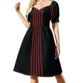 thumbnail image 2 of Atlanta Stripes Sleeveless Dress dress women elegant luxury dress for women summer dresses ladies 2024 Bride dresses, 2 of 7