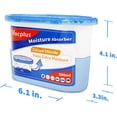 thumbnail image 5 of Vacplus Moisture Absorbers, 10.5 Oz Humidity Absorber Boxes Attracts Extra Moisture from Your Bathroom, Closet, Kitchen & Study, Dehumidifier, Odor Eliminator for Closet (Fragrance Free), 12 Packs, 5 of 7
