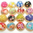 thumbnail image 4 of BAETEUY Wooden Bottom Base Needle Pin Cushion - Pillow Sewing Craft Stitch DIY Holder Tool, 4 of 8