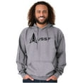 thumbnail image 5 of USSF Classic US Space Force Logo Hoodie Sweatshirt Women Men Brisco Brands S, 5 of 6