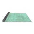 thumbnail image 2 of Ahgly Company Indoor Rectangle Oriental Light Blue Traditional Area Rugs, 8' x 12', 2 of 4