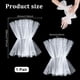 thumbnail image 2 of Guantes cortos de encaje sin dedos, guantes de tul con perlas para boda, guantes con puños para mujer, ideales para fiestas de disfraces y bodas., 2 of 9