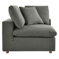 thumbnail image 2 of Modway Commix 8-Piece Down Filled Overstuffed Sectional Sofa in Gray, 2 of 5
