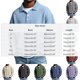 thumbnail image 2 of Ceisia Men's Waffle Knit Polo Sweater | Loose Drop-Shoulder Long Sleeve Casual Pullover Gifts, 2 of 4
