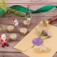 thumbnail image 5 of 6 Pack Christmas Wax Seal Stamp Christmas Tree Father Reindeer Snowflake Sealing Wax Stamps, 5 of 8