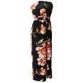 thumbnail image 4 of Women Sleeveless Off Shoulder Printed Jumpsuit Wide Leg Siamese Pants S, 4 of 8