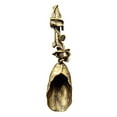 thumbnail image 3 of opvise Beautiful Lotus Shape Teaspoon Handmade Delicate Brass Coffee Spoon for Home Lotus, 3 of 8