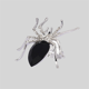 thumbnail image 3 of Anillo de araña NQ con diamantes ajustable abierto para Halloween, 3 of 3